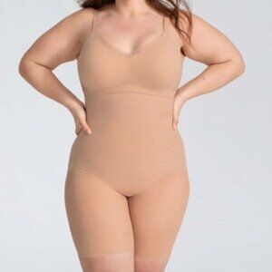 Honeylove SuperPower Compression Short Sand Size L New w/ Tags